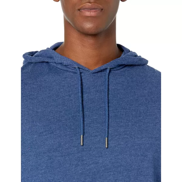 Amazon Essentials Mens Lightweight Jersey Pullover HoodieBlue Heather