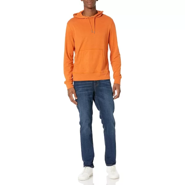 Amazon Essentials Mens Lightweight Jersey Pullover HoodieOrange