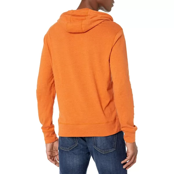 Amazon Essentials Mens Lightweight Jersey Pullover HoodieOrange