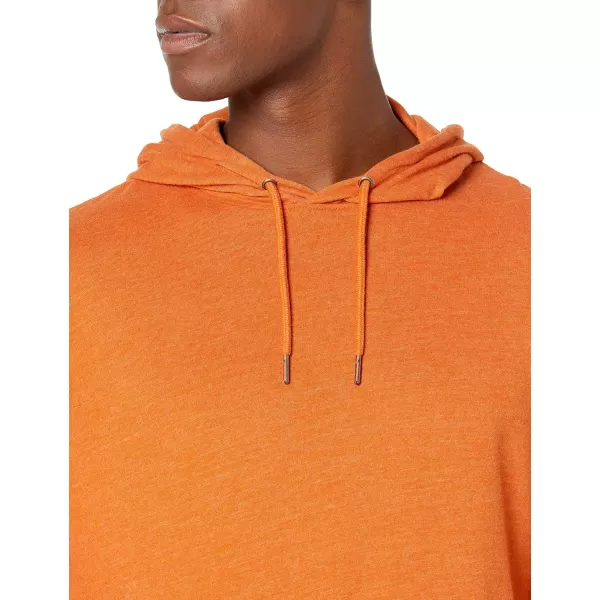 Amazon Essentials Mens Lightweight Jersey Pullover HoodieOrange