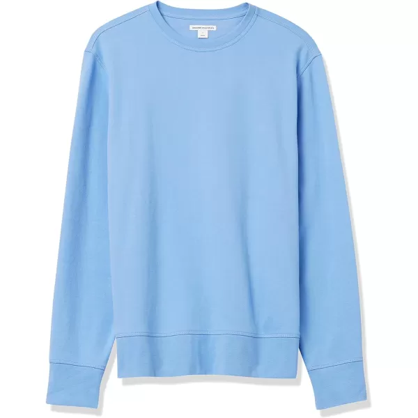 Amazon Essentials Mens LongSleeve Lightweight French Terry Crewneck SweatshirtFrench Blue