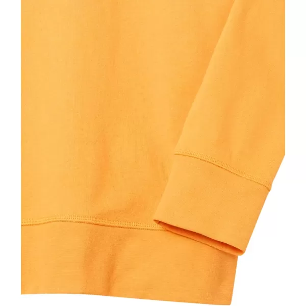 Amazon Essentials Mens LongSleeve Lightweight French Terry Crewneck SweatshirtGolden Yellow