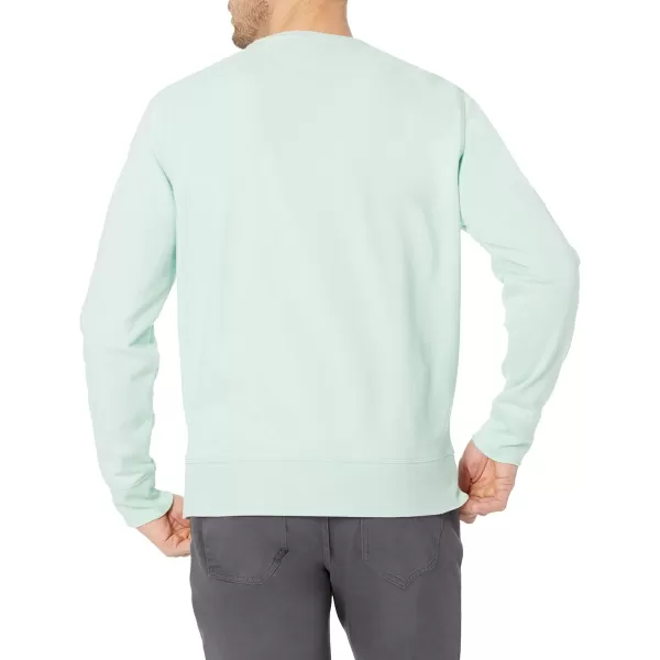 Amazon Essentials Mens LongSleeve Lightweight French Terry Crewneck SweatshirtMint Green