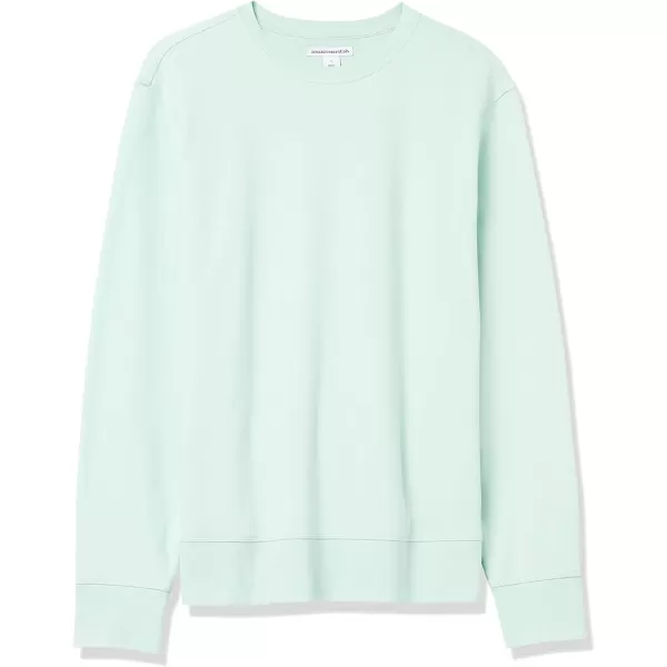 Amazon Essentials Mens LongSleeve Lightweight French Terry Crewneck SweatshirtMint Green