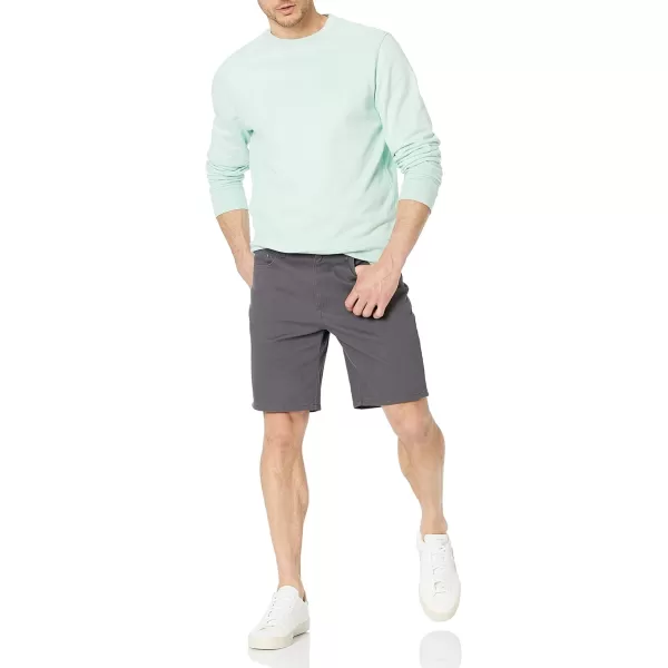 Amazon Essentials Mens LongSleeve Lightweight French Terry Crewneck SweatshirtMint Green