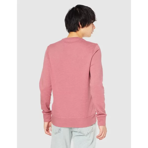 Amazon Essentials Mens LongSleeve Lightweight French Terry Crewneck SweatshirtPink