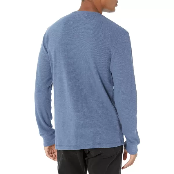 Amazon Essentials Mens LongSleeve Slub Thermal Crewneck Previously GoodthreadsDenim