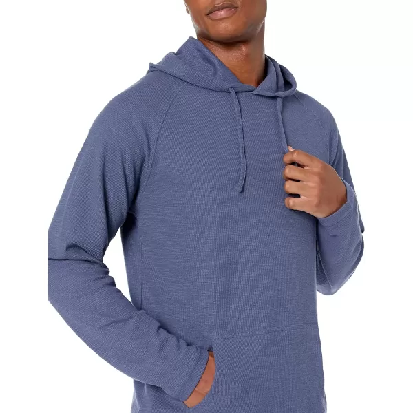 Amazon Essentials Mens LongSleeve Slub Thermal Pullover Hoodie Previously GoodthreadsDenim