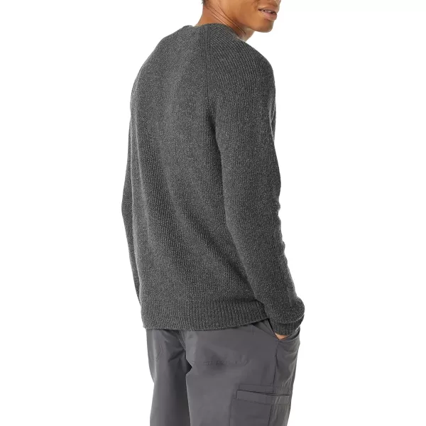 Amazon Essentials Mens LongSleeve Soft Touch Crewneck SweaterCharcoal Heather