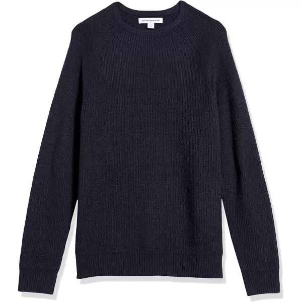 Amazon Essentials Mens LongSleeve Soft Touch Crewneck SweaterNavy