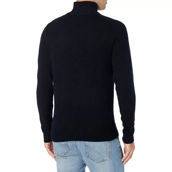 Amazon Essentials Mens LongSleeve Soft Touch Turtleneck SweaterBlack