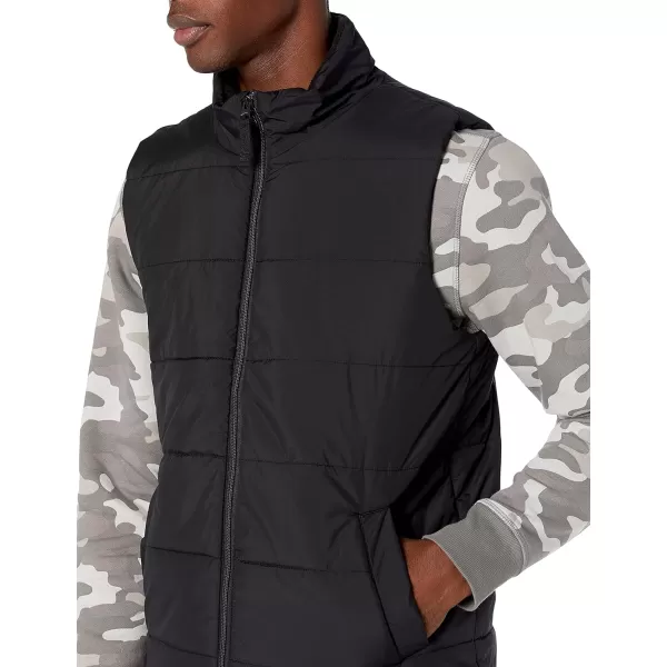 Amazon Essentials Mens Midweight Puffer VestBlack