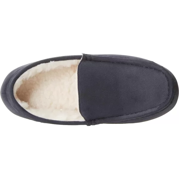 Amazon Essentials Mens Moccasin SlipperPolyester Navy