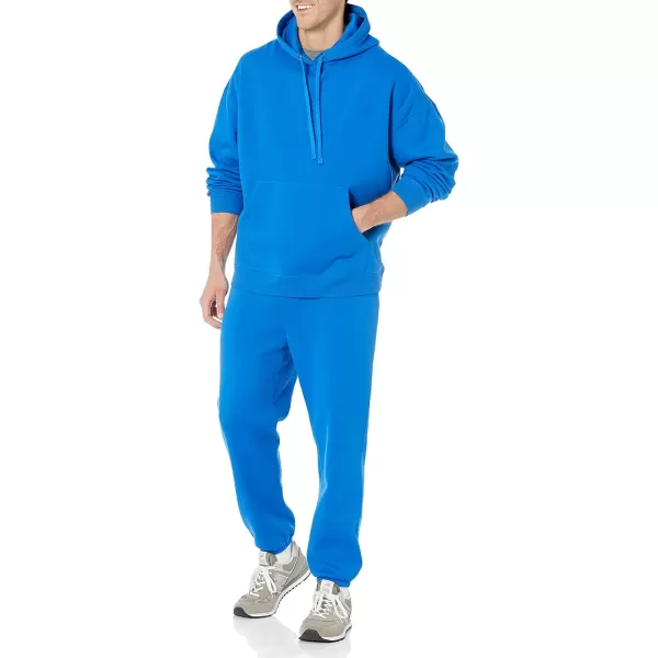 Amazon Essentials Mens OversizedFit Hoodie Available in Big amp TallBright Blue