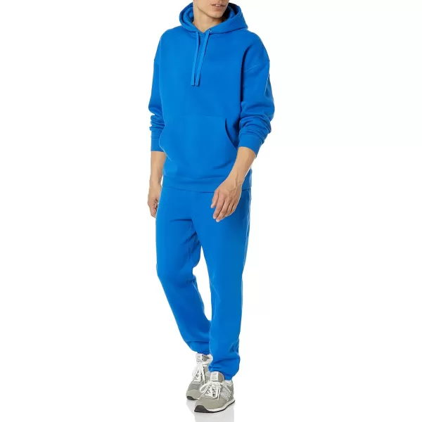 Amazon Essentials Mens OversizedFit Hoodie Available in Big amp TallBright Blue