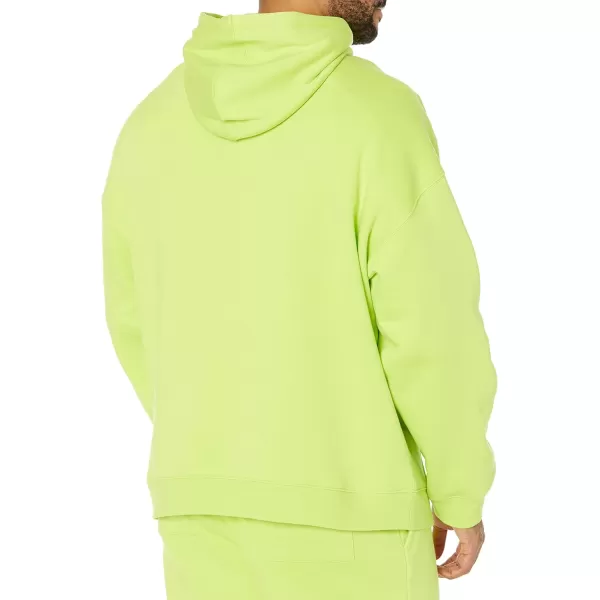 Amazon Essentials Mens OversizedFit Hoodie Available in Big amp TallLime Green