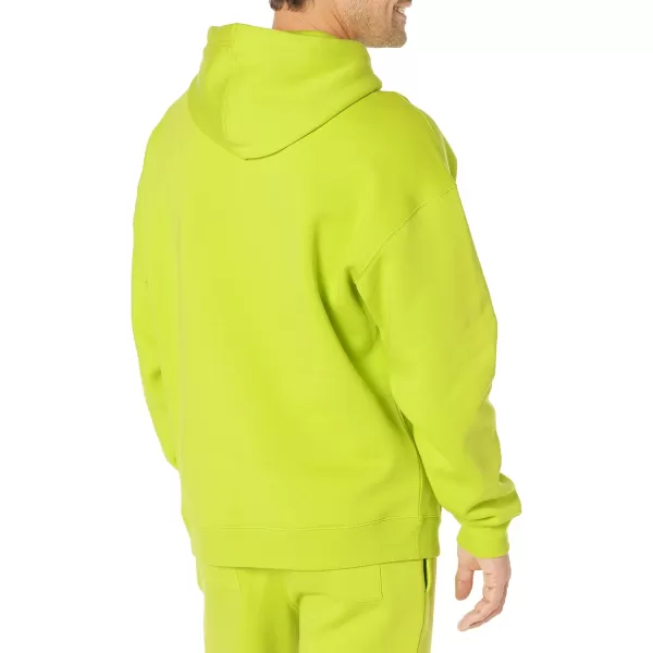 Amazon Essentials Mens OversizedFit Hoodie Available in Big amp TallLime Green