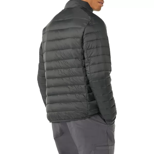 Amazon Essentials Mens Packable Lightweight WaterResistant Puffer Jacket Available in Big amp TallDark Grey