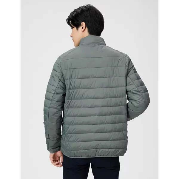 Amazon Essentials Mens Packable Lightweight WaterResistant Puffer Jacket Available in Big amp TallGrey