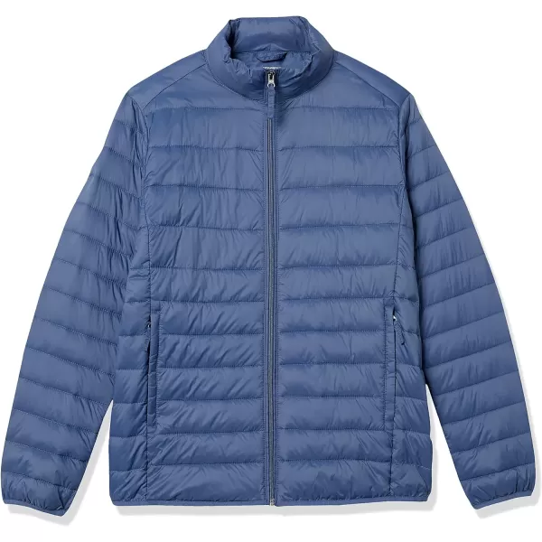 Amazon Essentials Mens Packable Lightweight WaterResistant Puffer Jacket Available in Big amp TallIndigo