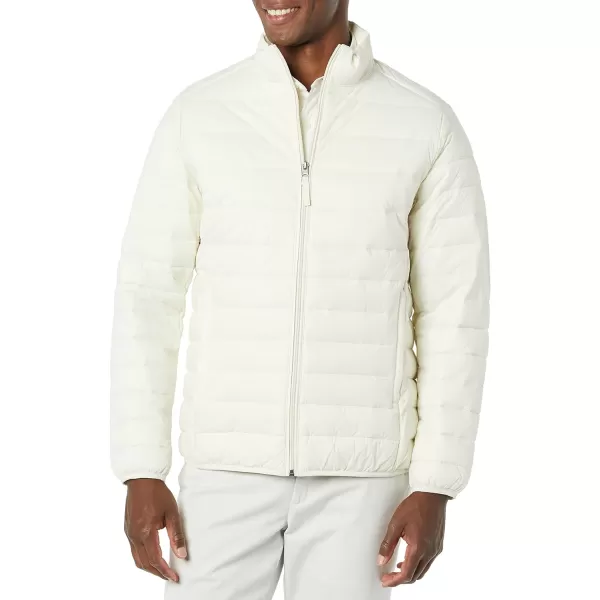 Amazon Essentials Mens Packable Lightweight WaterResistant Puffer Jacket Available in Big amp TallLight Beige