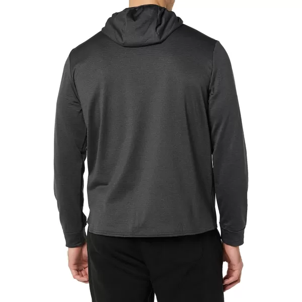 Amazon Essentials Mens Performance Ski Midlayer FullZip HoodieDark Grey