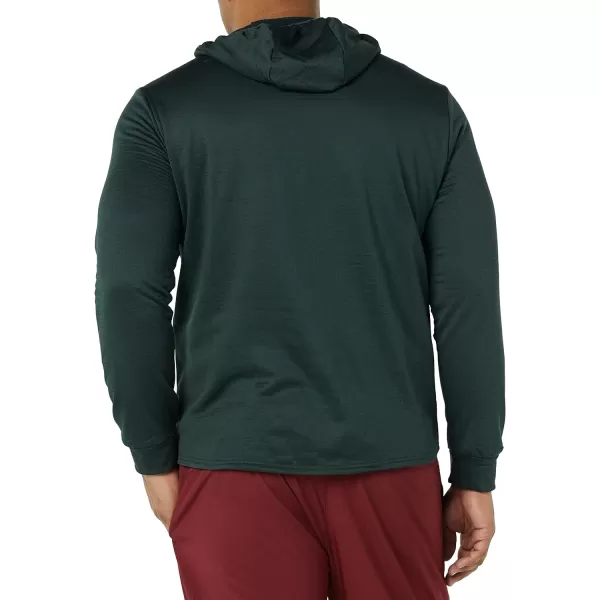 Amazon Essentials Mens Performance Ski Midlayer FullZip HoodieGreen