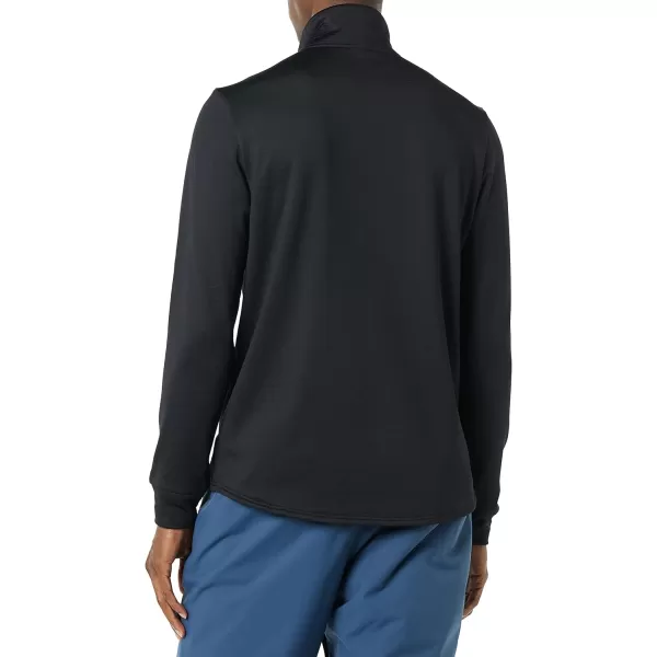 Amazon Essentials Mens Performance Ski Midlayer QuarterZipBlack