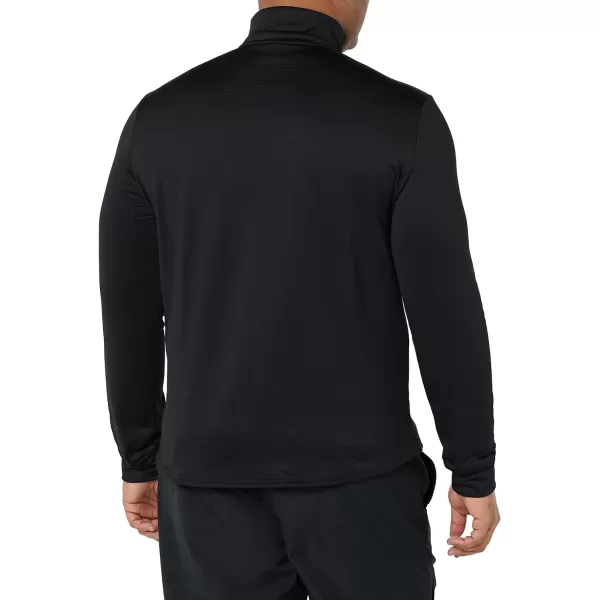 Amazon Essentials Mens Performance Ski Midlayer QuarterZipBlack