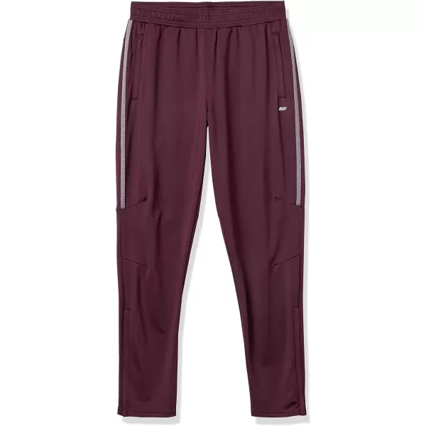 Amazon Essentials Mens Performance Stretch Knit Training PantBurgundy