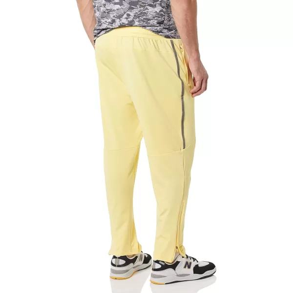 Amazon Essentials Mens Performance Stretch Knit Training PantPineapple Yellow