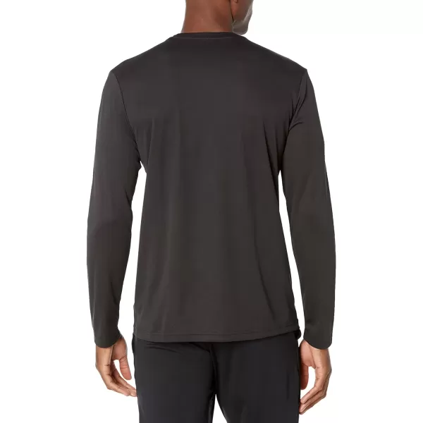 Amazon Essentials Mens Performance Tech LongSleeve TShirtBlack