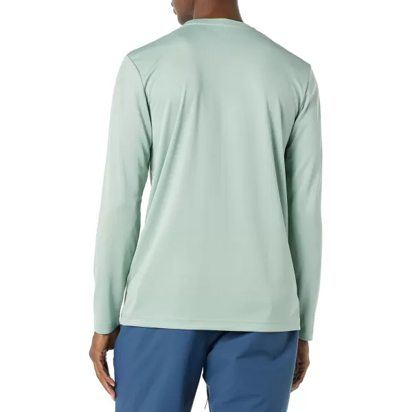 Amazon Essentials Mens Performance Tech LongSleeve TShirtSage Green