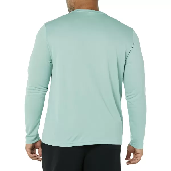 Amazon Essentials Mens Performance Tech LongSleeve TShirtSage Green