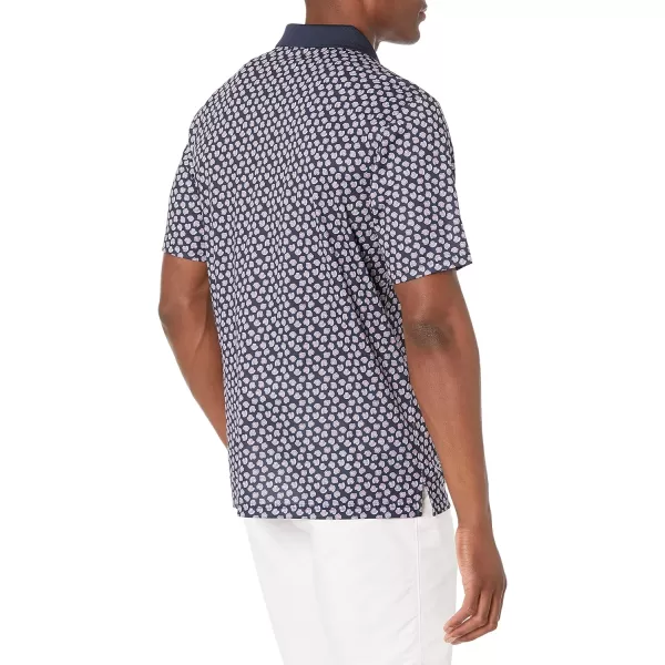 Amazon Essentials Mens RegularFit QuickDry Golf Polo Shirt Available in Big  TallNavy Seashells