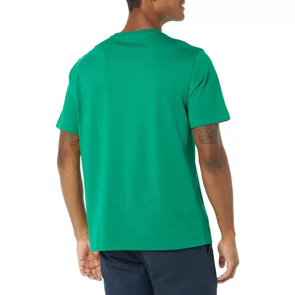 Amazon Essentials Mens RegularFit ShortSleeve VNeck TShirt Available in Big amp Tall Pack of 2NavyGreen