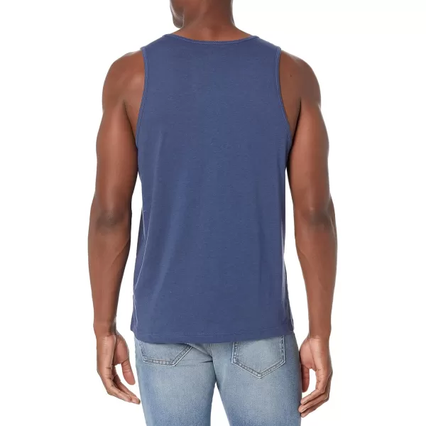 Amazon Essentials Mens RegularFit Tank TopBlue Heather