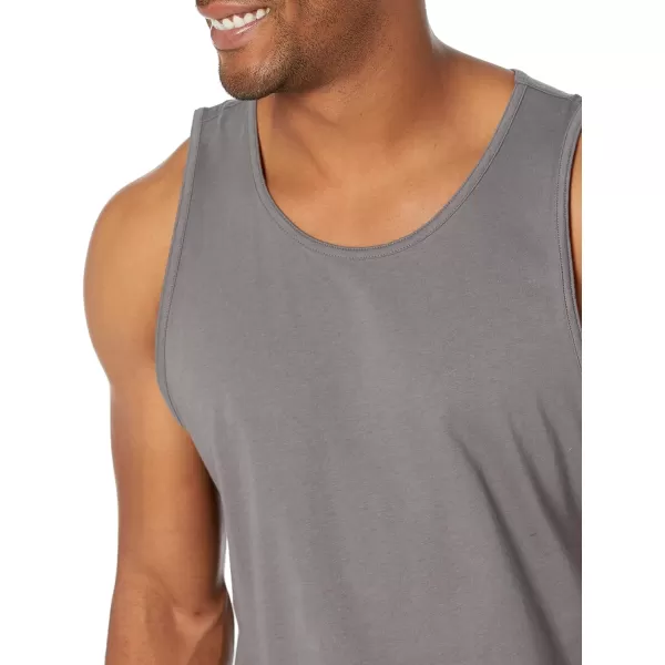 Amazon Essentials Mens RegularFit Tank TopGrey