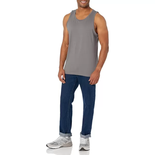 Amazon Essentials Mens RegularFit Tank TopGrey