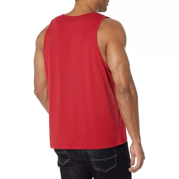 Amazon Essentials Mens RegularFit Tank TopRed