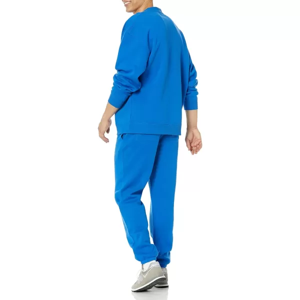 Amazon Essentials Mens RelaxedFit ClosedBottom Sweatpants Available in Big amp TallBright Blue