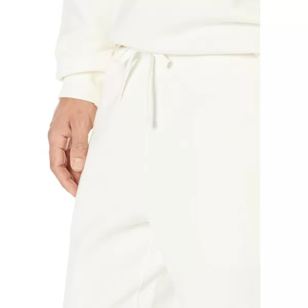 Amazon Essentials Mens RelaxedFit ClosedBottom Sweatpants Available in Big amp TallEggshell White