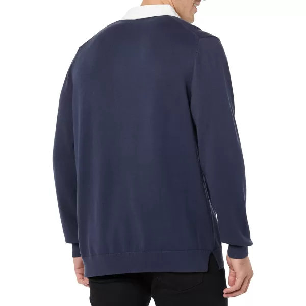 Amazon Essentials Mens Rugby SweaterDark Navy