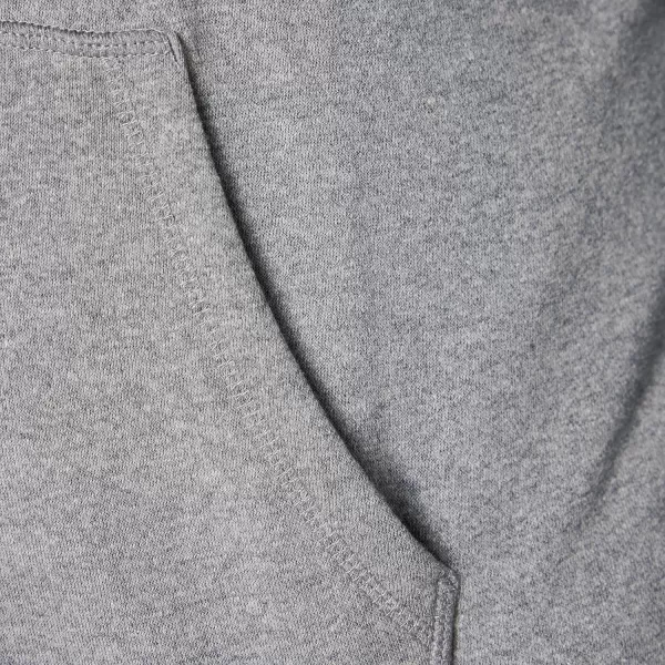 Amazon Essentials Mens SherpaLined FullZip Hooded Fleece SweatshirtLight Grey Heather