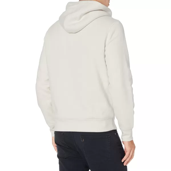 Amazon Essentials Mens SherpaLined FullZip Hooded Fleece SweatshirtOffwhite