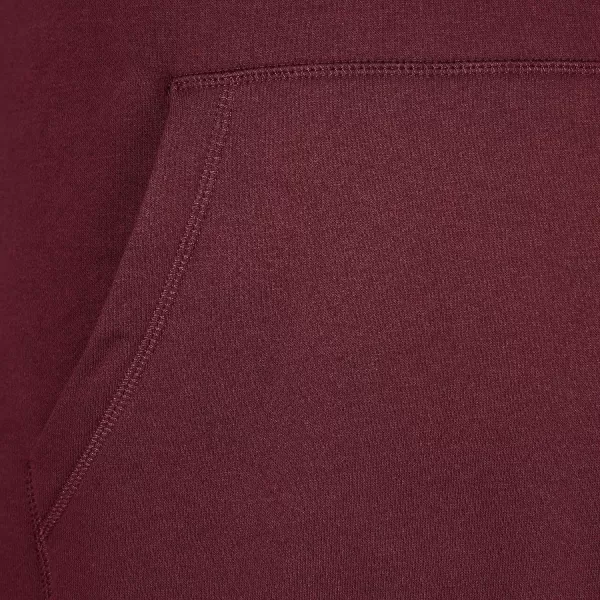 Amazon Essentials Mens SherpaLined Pullover Hoodie SweatshirtBurgundy