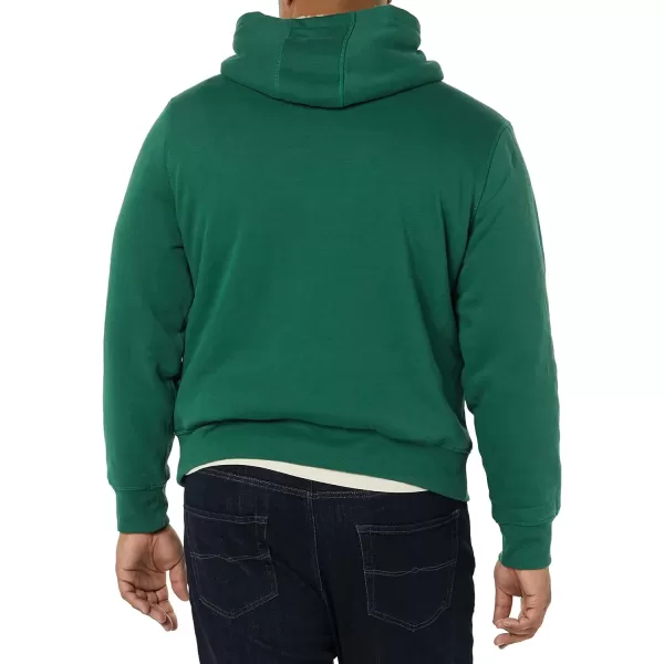 Amazon Essentials Mens SherpaLined Pullover Hoodie SweatshirtGreen