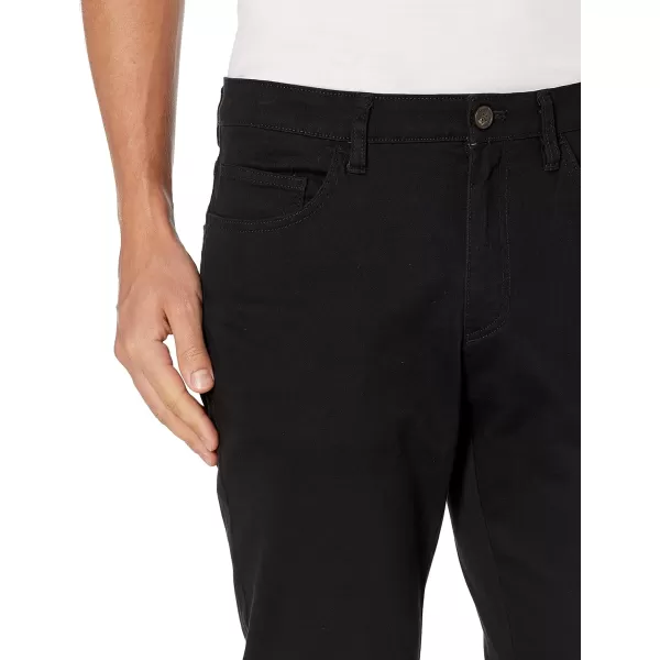 Amazon Essentials Mens SkinnyFit 5Pocket Comfort Stretch Chino Pant Previously GoodthreadsBlack