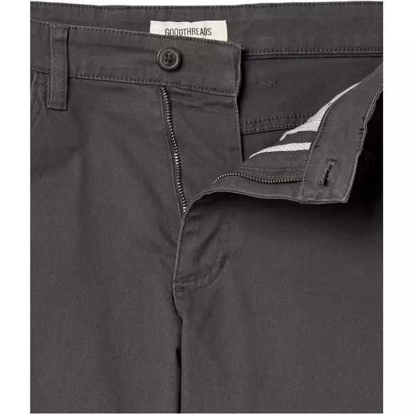 Amazon Essentials Mens SkinnyFit 5Pocket Comfort Stretch Chino Pant Previously GoodthreadsGrey