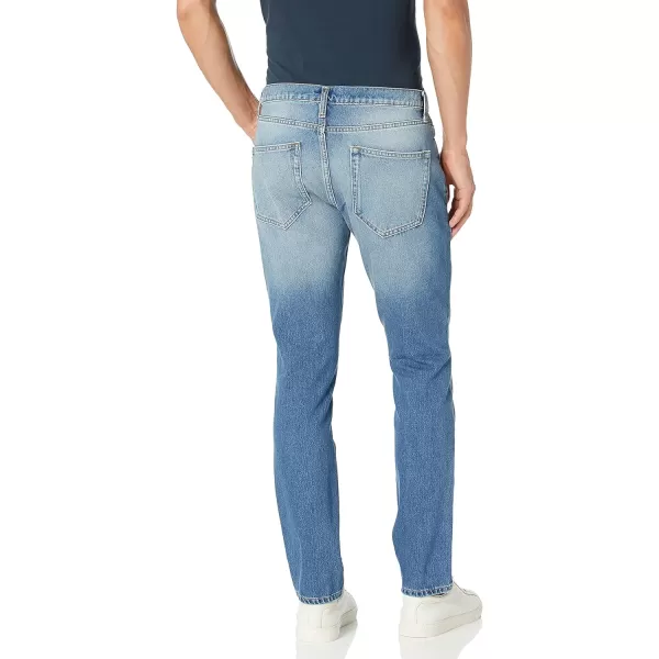 Amazon Essentials Mens SkinnyFit Comfort Stretch Jean Previously GoodthreadsUltra Light Destructed Wash